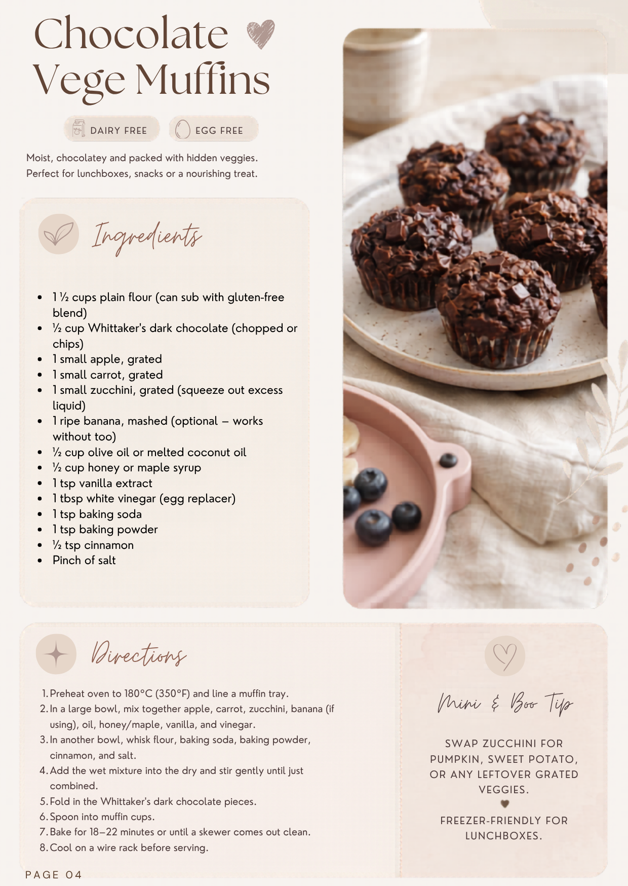 FREE Indy’s Table – Allergy-Friendly Recipe Ebook