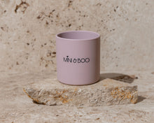 Load image into Gallery viewer, Mini and Boo silicone kiddy cup – 250 ml plastic-free, BPA, lead and phthalate-free, soft silicone, dishwasher safe toddler transition cup with flat bottom for stability.