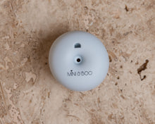 Load image into Gallery viewer, Mini and Boo silicone straw lid – stretchable food-grade silicone lid designed for 350 ml stainless steel cups, fits 5–8.5 cm diameter, BPA-free, lead-free, phthalate-free, leak-resistant for on-the-go use.