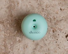 Load image into Gallery viewer, Mini and Boo silicone straw lid – stretchable food-grade silicone lid designed for 350 ml stainless steel cups, fits 5–8.5 cm diameter, BPA-free, lead-free, phthalate-free, leak-resistant for on-the-go use.